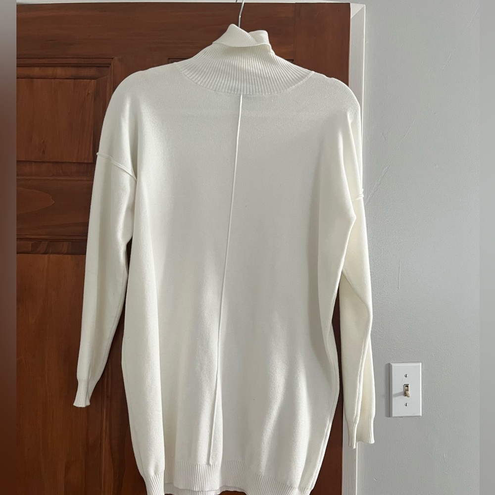 Lulus short white sweater dress